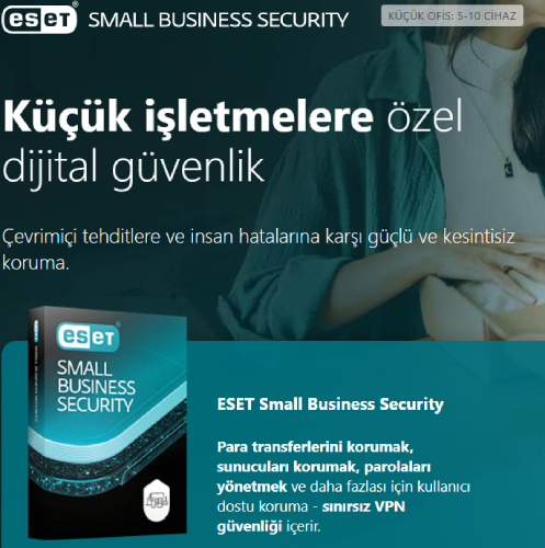 ESET Small Business Security: Küçük İşletmeler İçin Güvenliğin Anahtarı