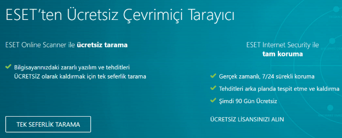 ESET Online Scanner Nedir Nasıl Kullanılır?